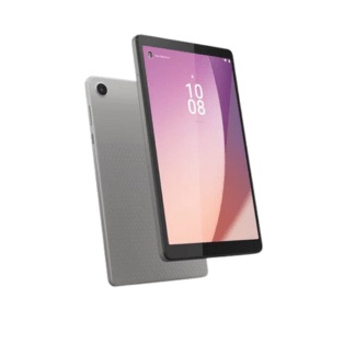 Lenovo M8 4th Gen – Artic Grey (TB 300) Bundle with Blue Bumper Case 8″ Tablet