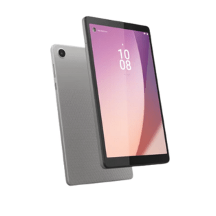 Lenovo M8 4th Gen ( TB 300) Bundle with Clear Case (Arctic Grey) 8″ Tablet